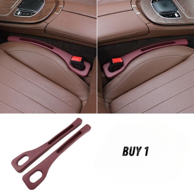 π Car Seat Gap Plug with Storage Slot
