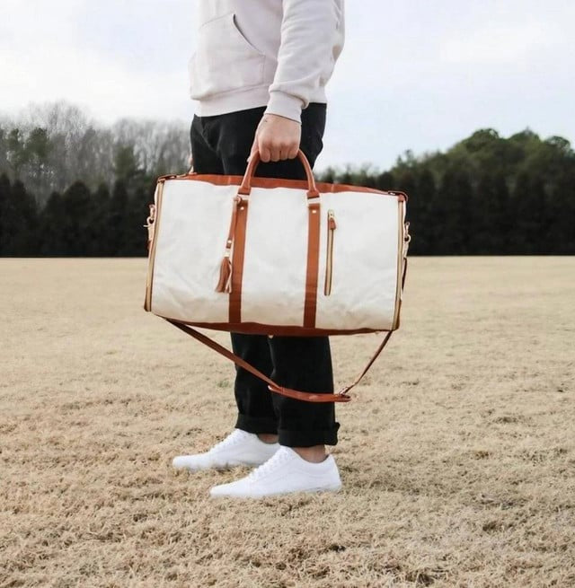 Foldable Travel Bag – Large Capacity, Lightweight Portable Luggage Tote