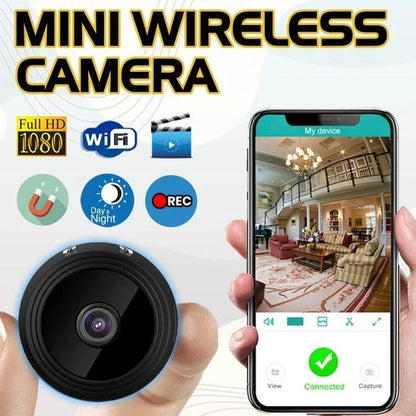 Mini 1080P HD Wireless Security Camera – Magnetic Hidden Cam
