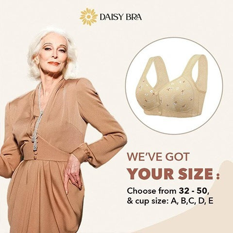 Comfortable & Convenient Front Button Bra – Easy Wear Bra for Women