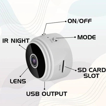 Mini 1080P HD Wireless Security Camera – Magnetic Hidden Cam