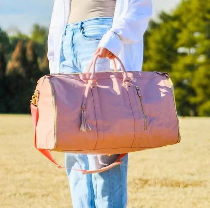 Foldable Travel Bag – Large Capacity, Lightweight Portable Luggage Tote