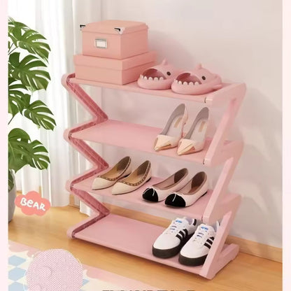 Z-Shaped Shoe Rack – Multi-Layer Storage Organizer