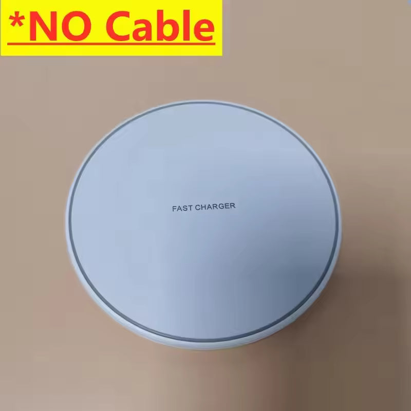 Fast 30W Wireless Charging Pad for iPhone, Samsung, Xiaomi, Huawei