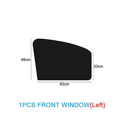 Magnetic Car Sunshade – UV Protection Window Cover