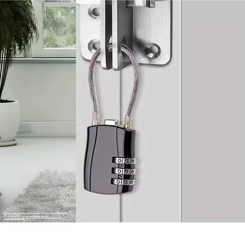 Travel Luggage Combination Lock – Password Security Padlock