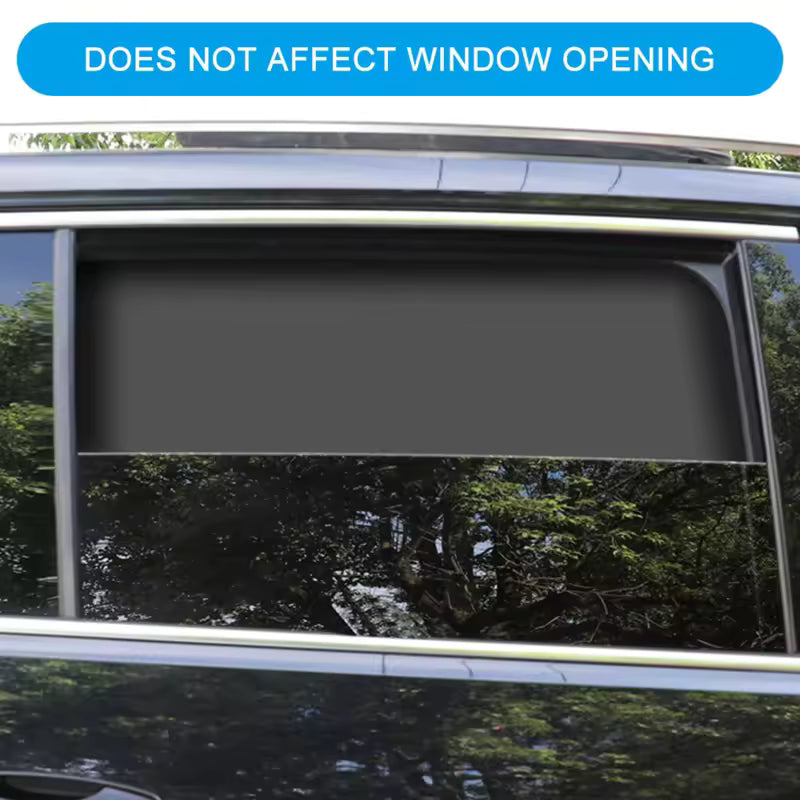 Magnetic Car Sunshade – UV Protection Window Cover