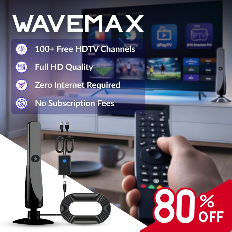 100+ TV Channels, No Monthly Fees