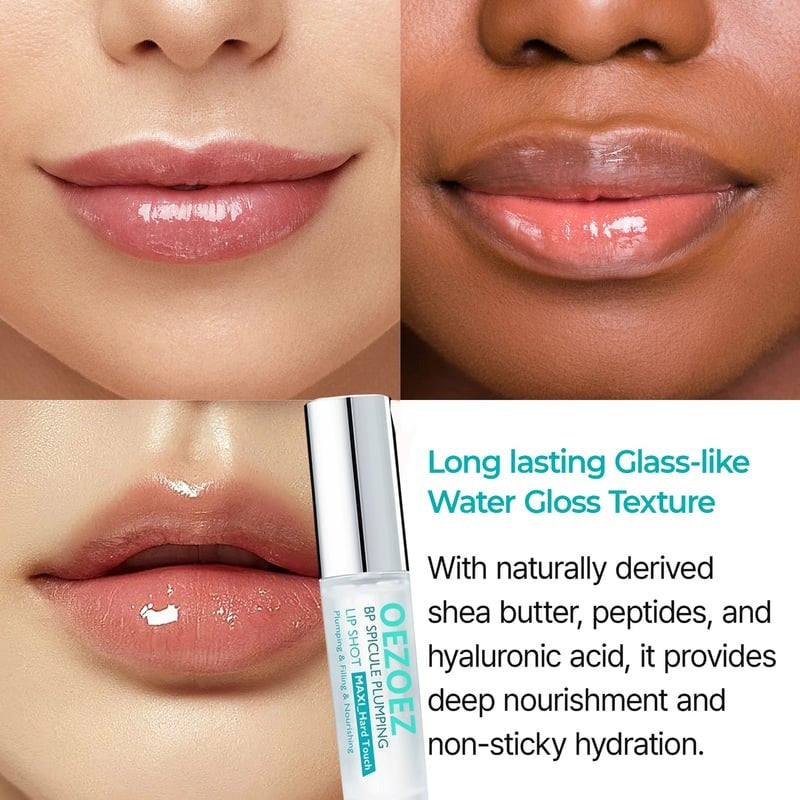 Spicule Plumping Lip Shot – Hydrating Lip Enhancer for Fuller, Smoother Lips