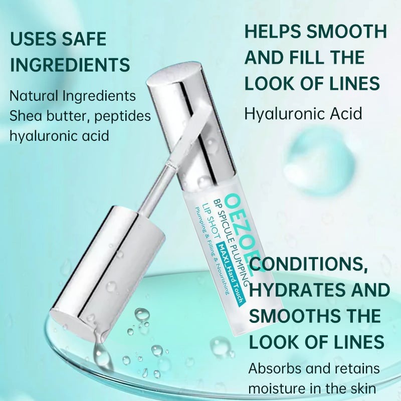 Spicule Plumping Lip Shot – Hydrating Lip Enhancer for Fuller, Smoother Lips